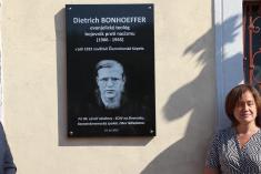 Spomienkové podujatie - Odhlalenie pamätnej tabule D. Bonhoeffera 24.07.2022